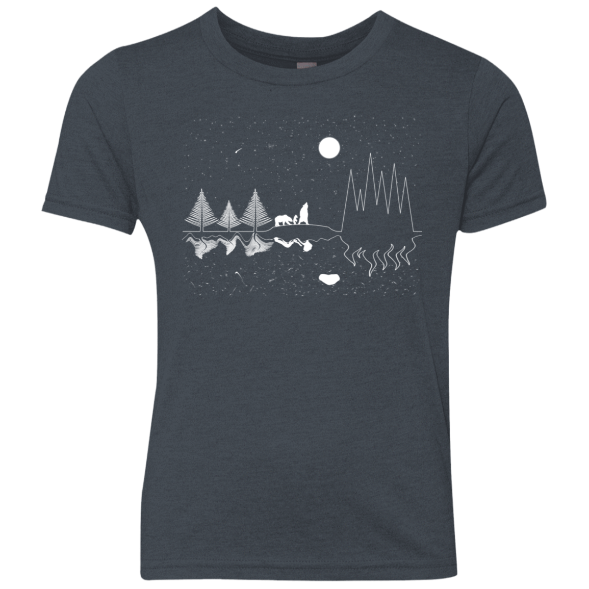 Moonlit Travels Youth Triblend T-Shirt