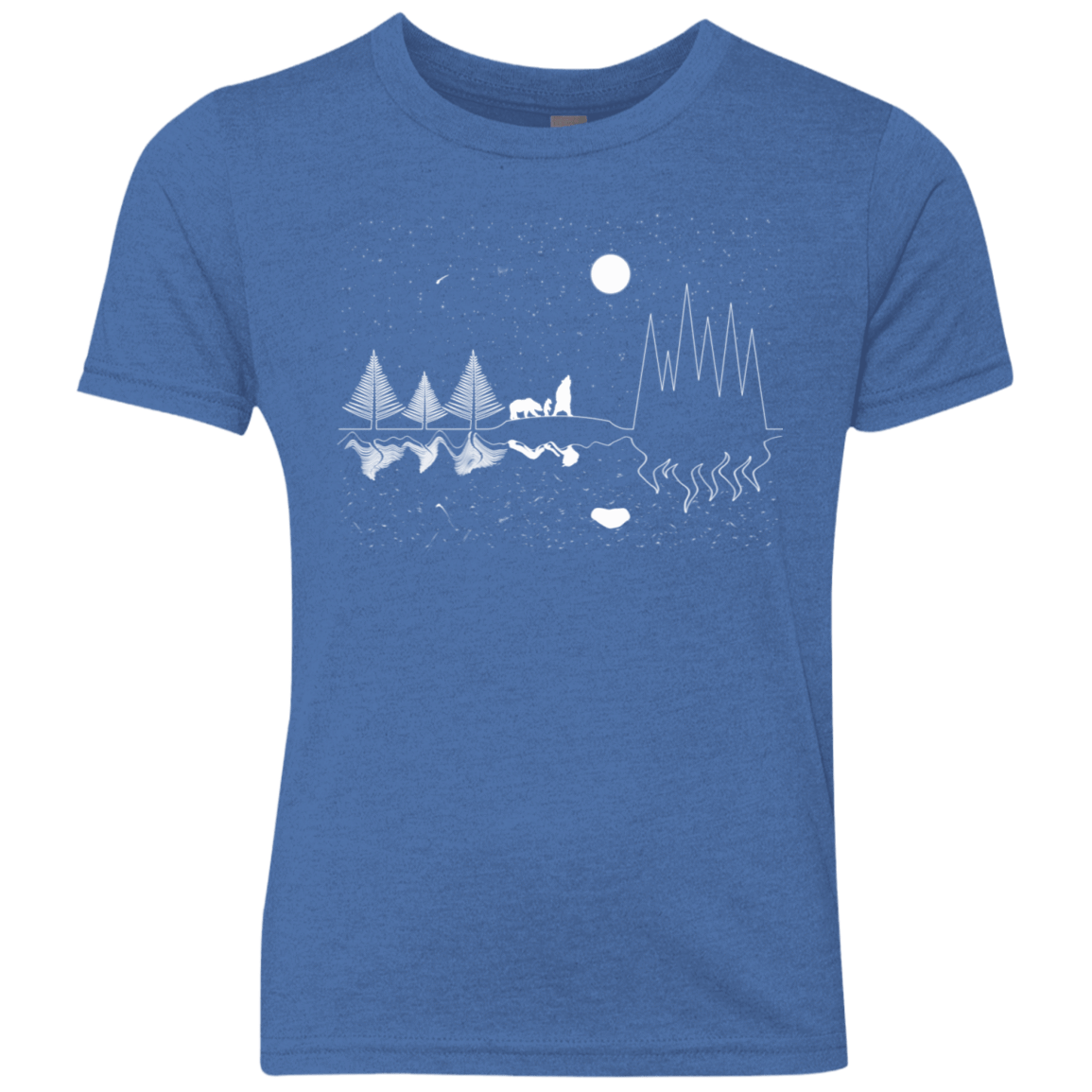 Moonlit Travels Youth Triblend T-Shirt