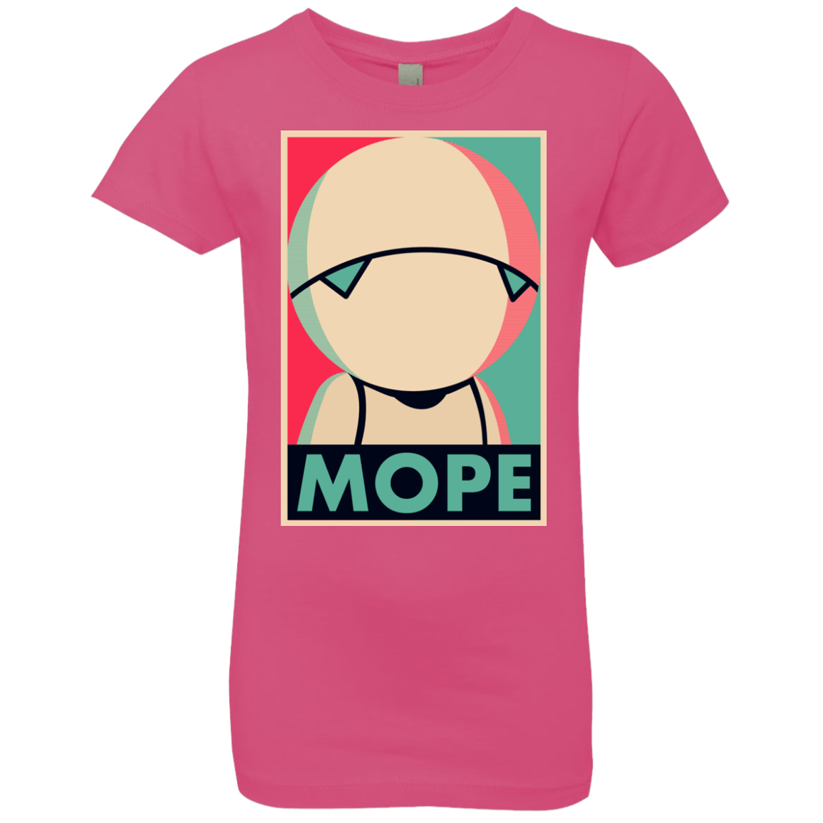 T-Shirts Hot Pink / YXS Mope Around Girls Premium T-Shirt