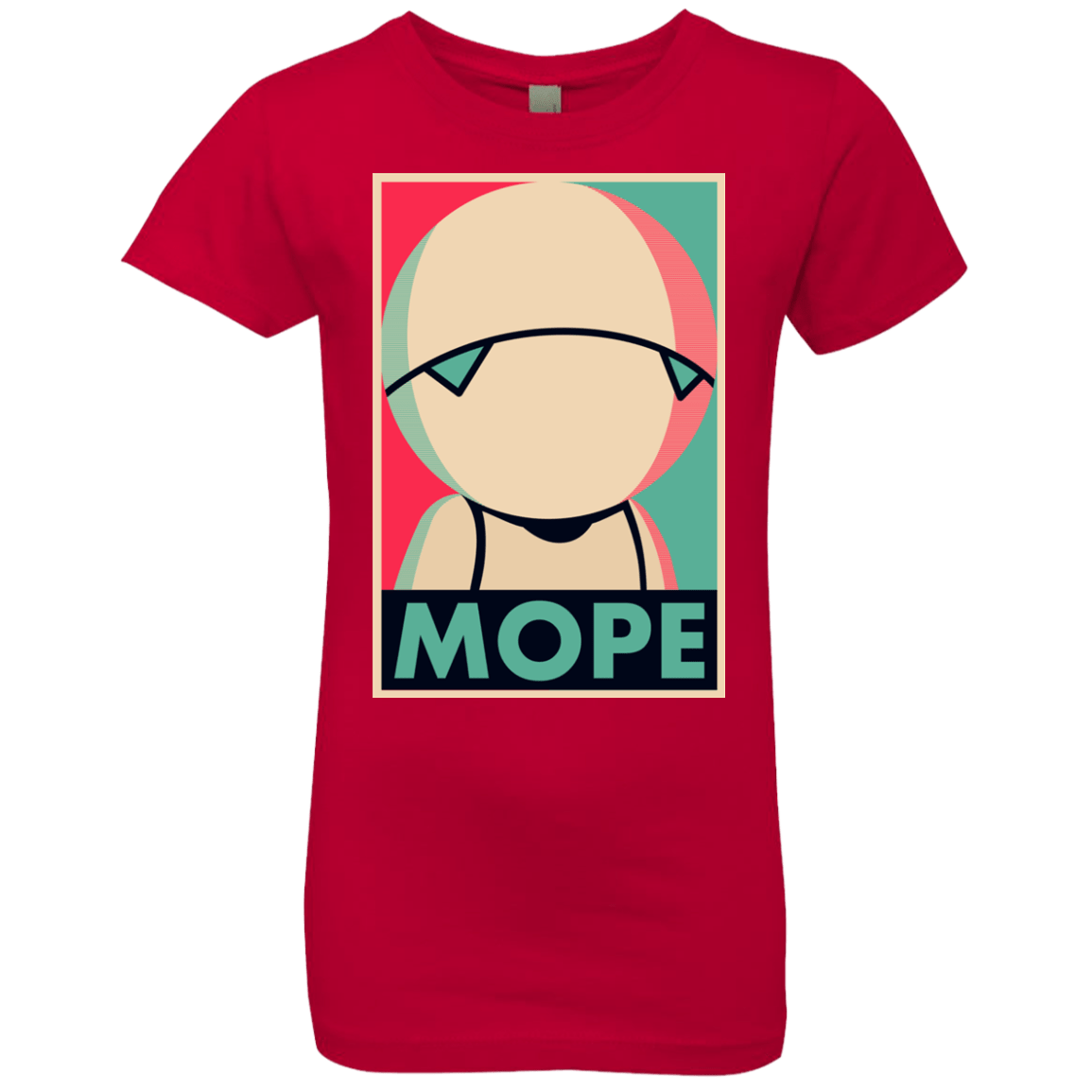 T-Shirts Red / YXS Mope Around Girls Premium T-Shirt
