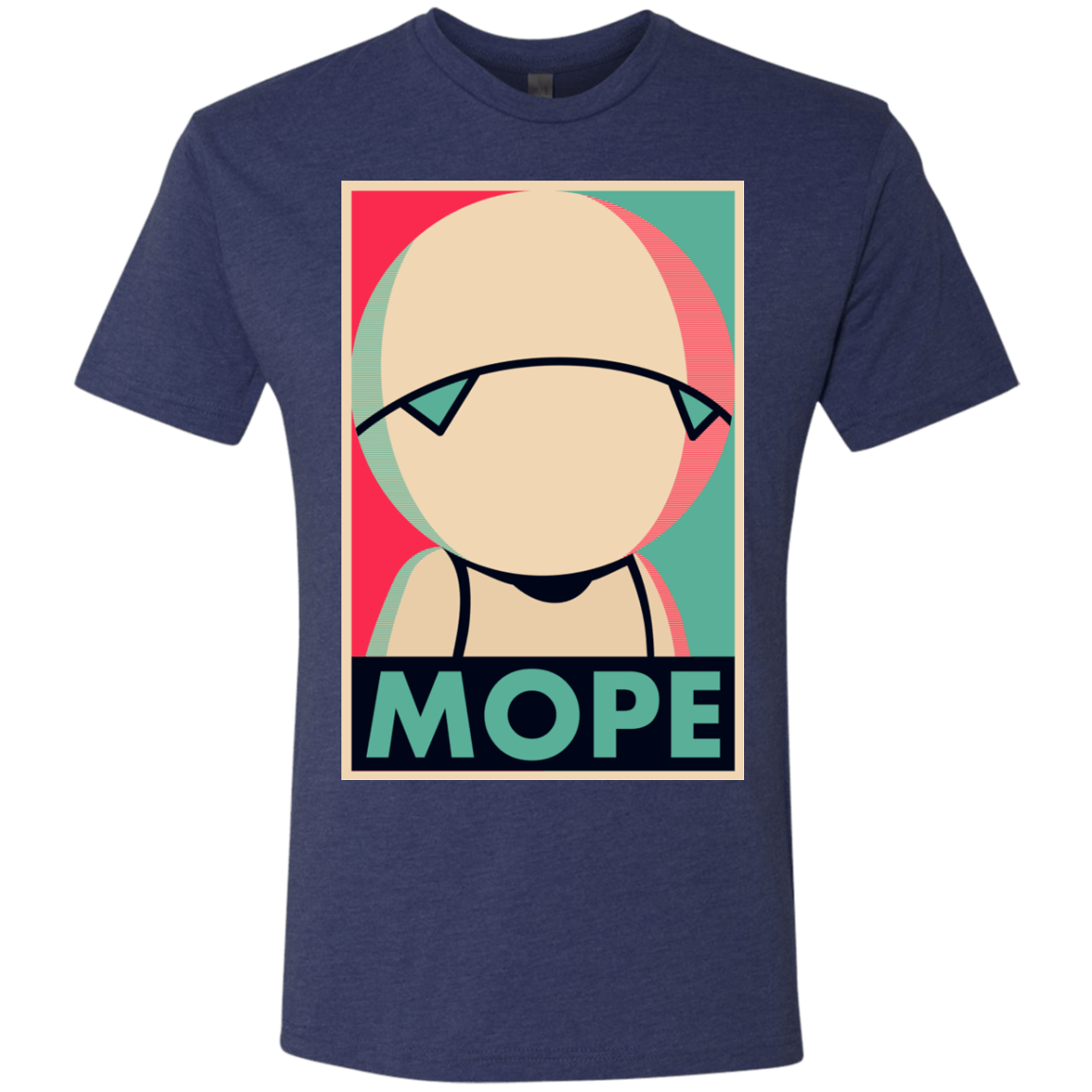 T-Shirts Vintage Navy / Small Mope Around Men's Triblend T-Shirt