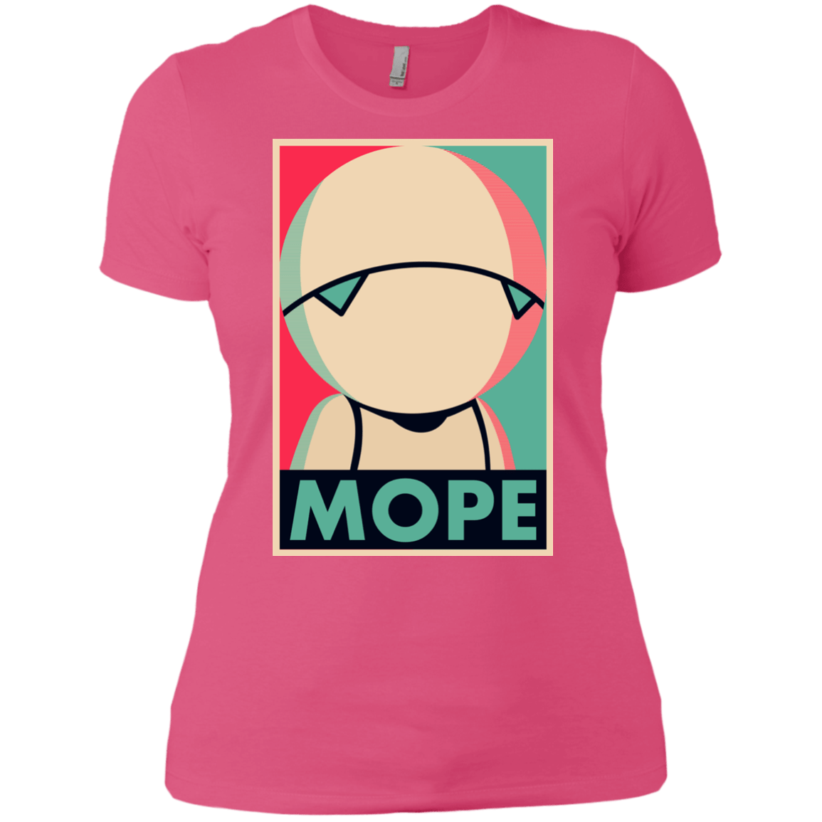 T-Shirts Hot Pink / X-Small Mope Around Women's Premium T-Shirt