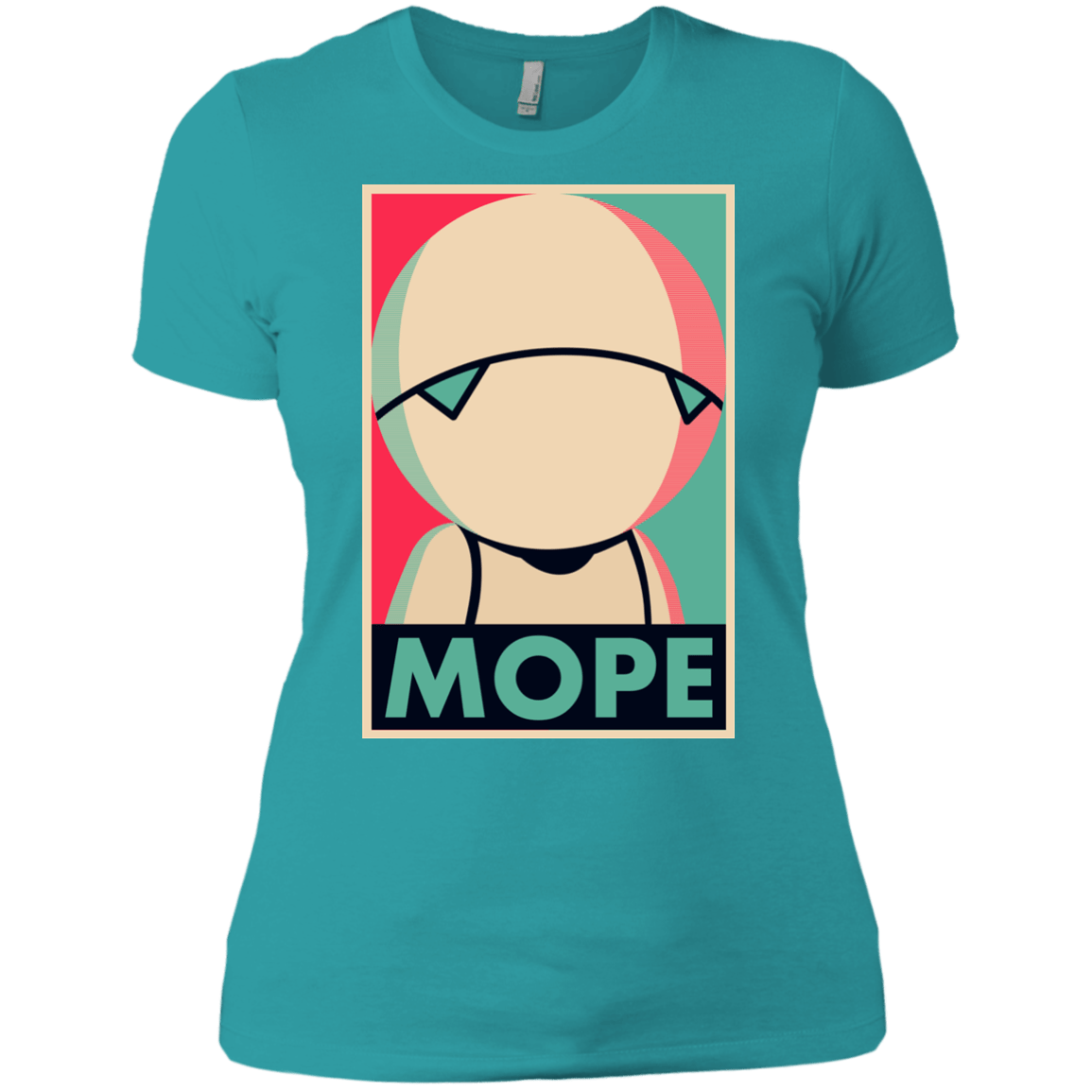 T-Shirts Tahiti Blue / X-Small Mope Around Women's Premium T-Shirt