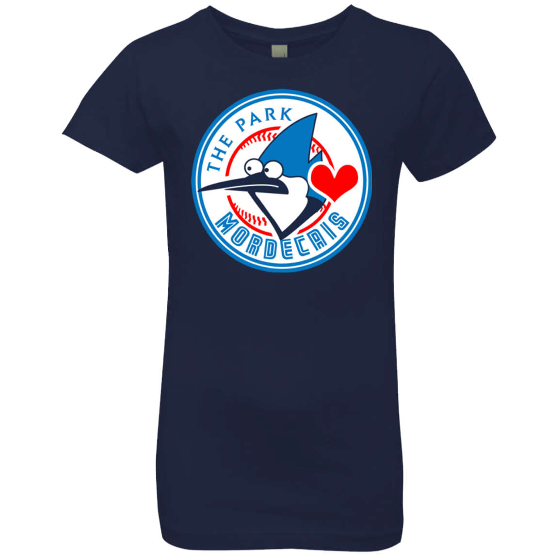 T-Shirts Midnight Navy / YXS Mordecais Girls Premium T-Shirt