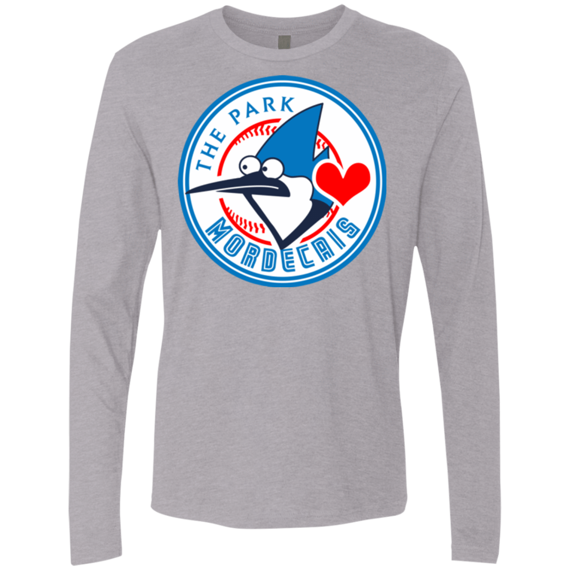 T-Shirts Heather Grey / Small Mordecais Men's Premium Long Sleeve
