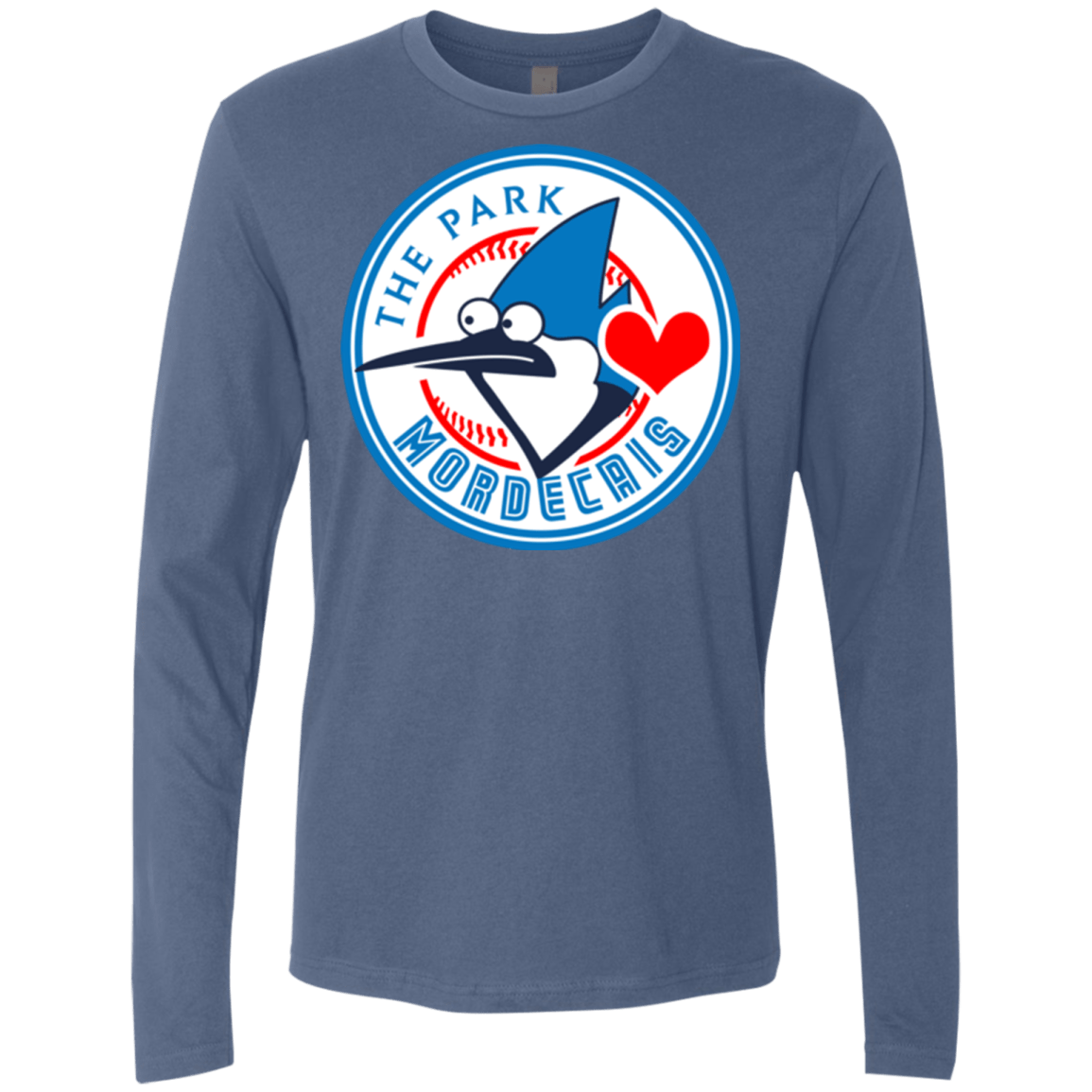 T-Shirts Indigo / Small Mordecais Men's Premium Long Sleeve