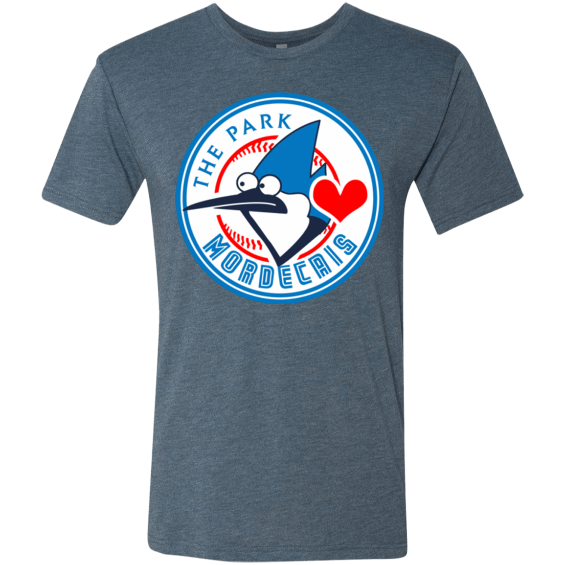 T-Shirts Indigo / Small Mordecais Men's Triblend T-Shirt