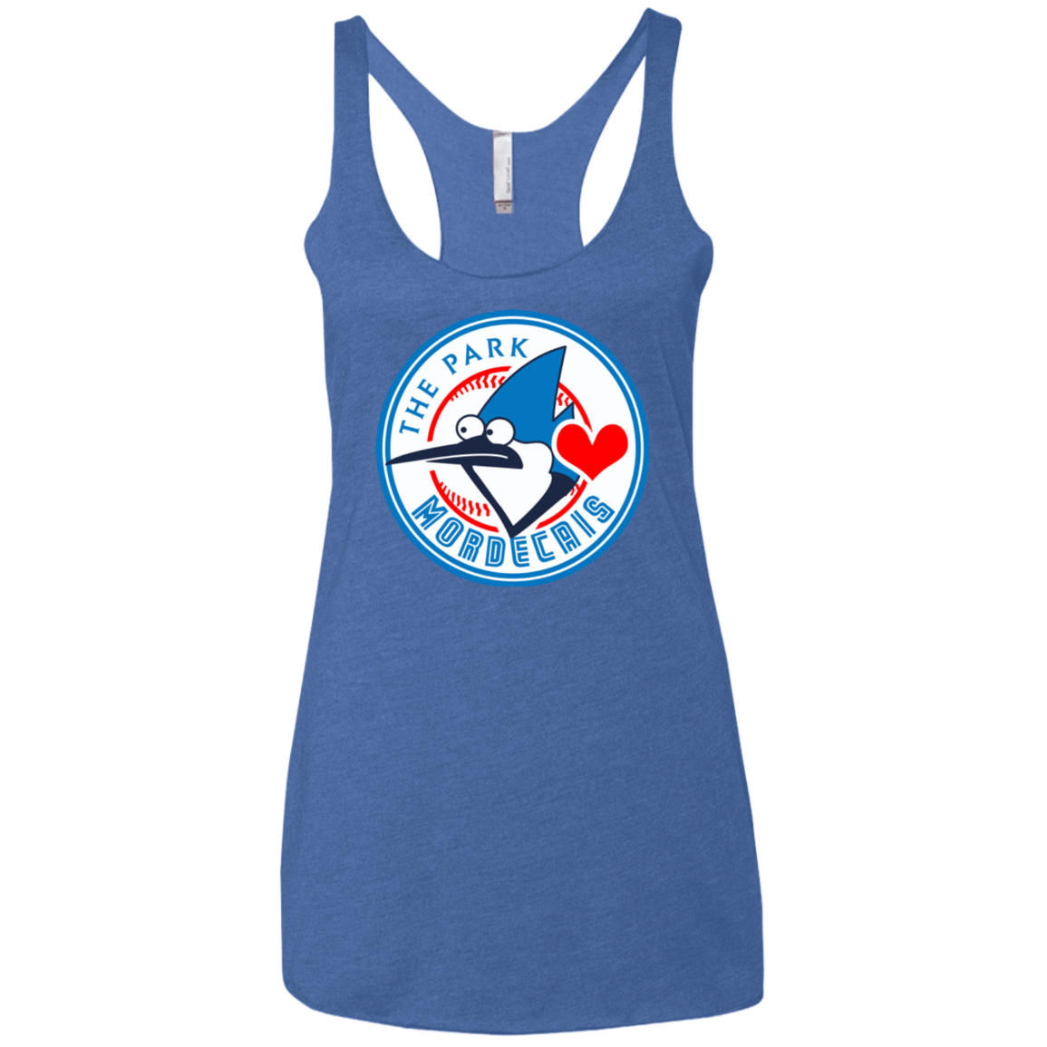 T-Shirts Vintage Royal / X-Small Mordecais Women's Triblend Racerback Tank