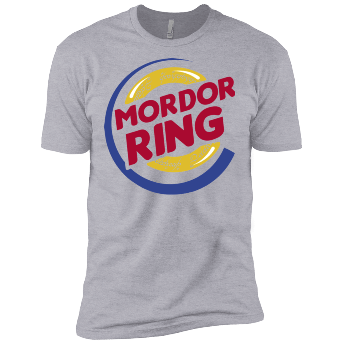 T-Shirts Heather Grey / X-Small Mordor Ring Men's Premium T-Shirt