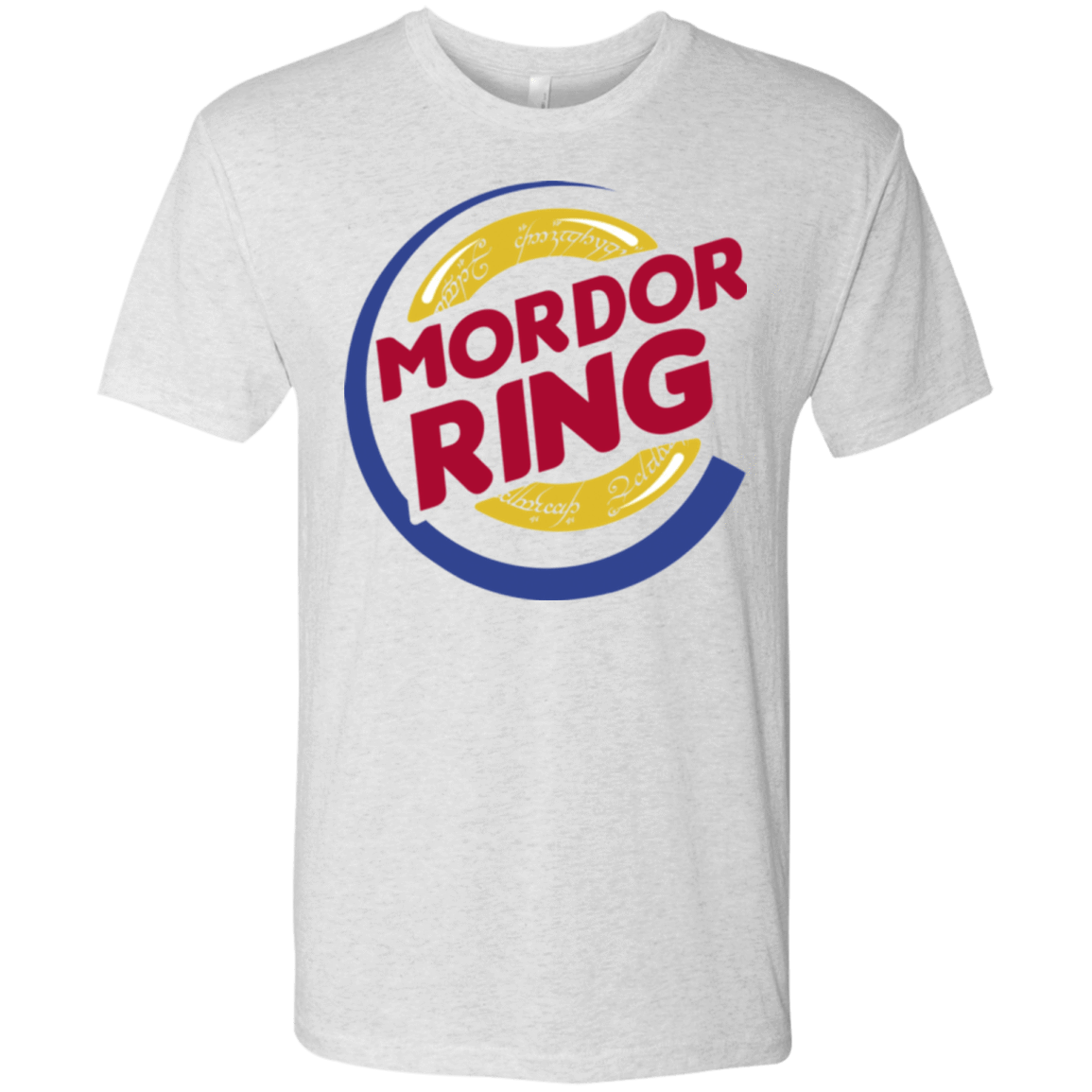 T-Shirts Heather White / Small Mordor Ring Men's Triblend T-Shirt