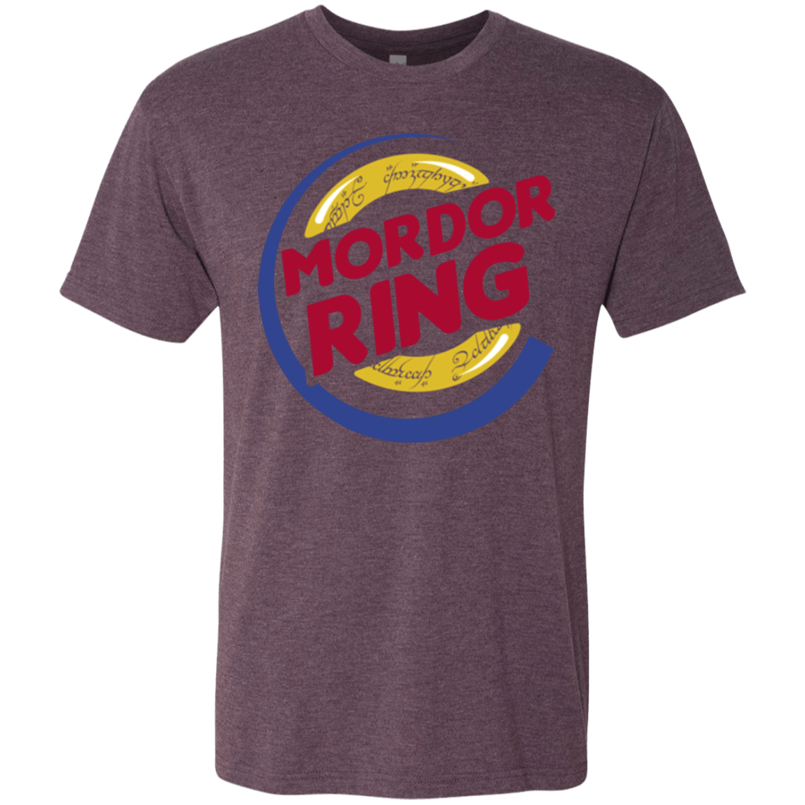 T-Shirts Vintage Purple / Small Mordor Ring Men's Triblend T-Shirt