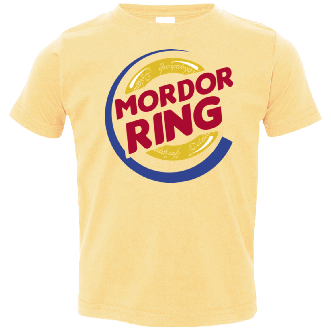 T-Shirts Butter / 2T Mordor Ring Toddler Premium T-Shirt