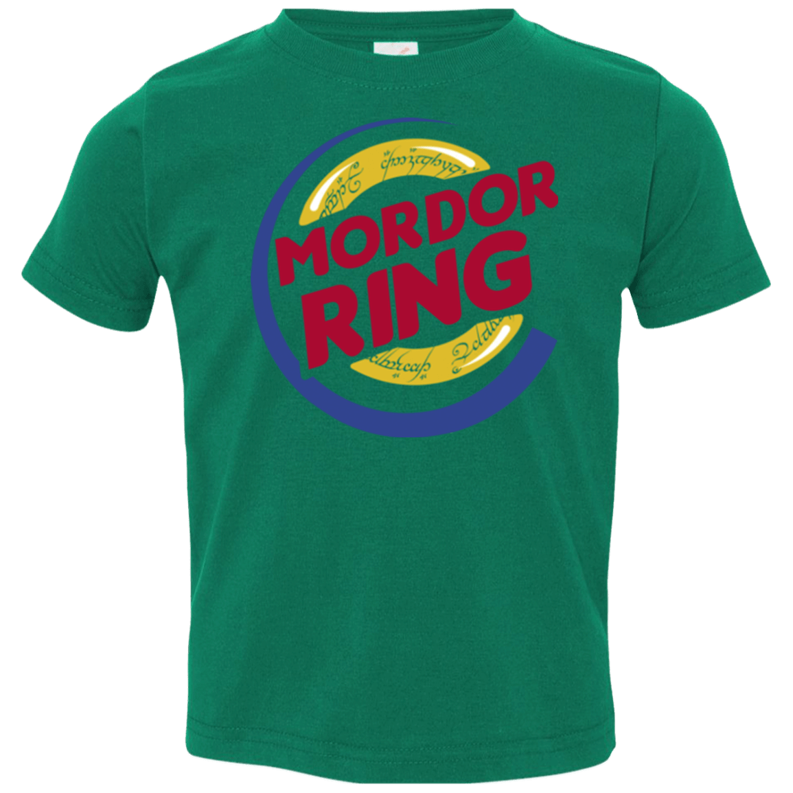 T-Shirts Kelly / 2T Mordor Ring Toddler Premium T-Shirt