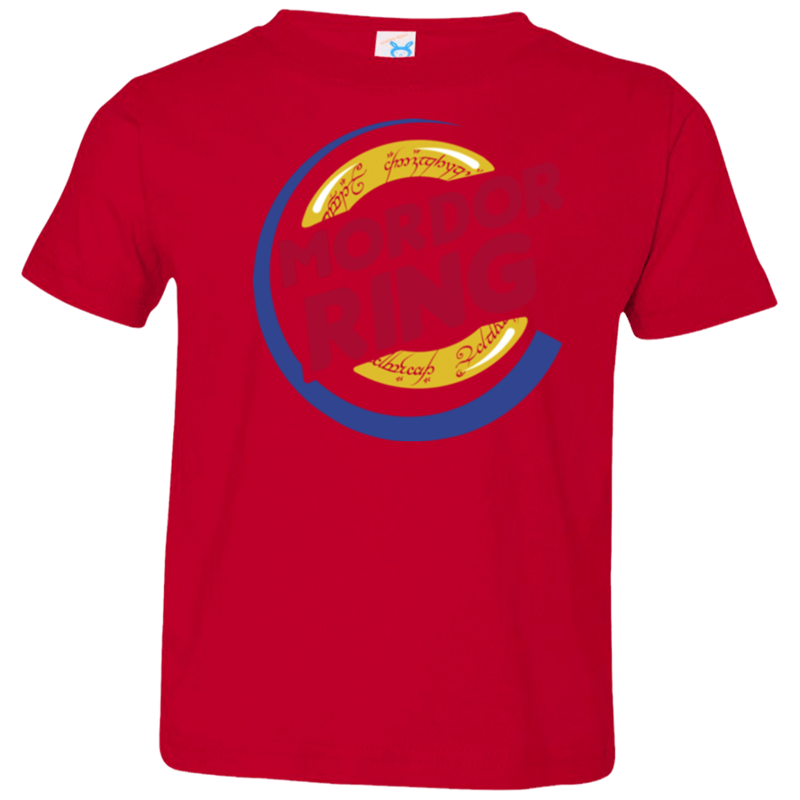 T-Shirts Red / 2T Mordor Ring Toddler Premium T-Shirt