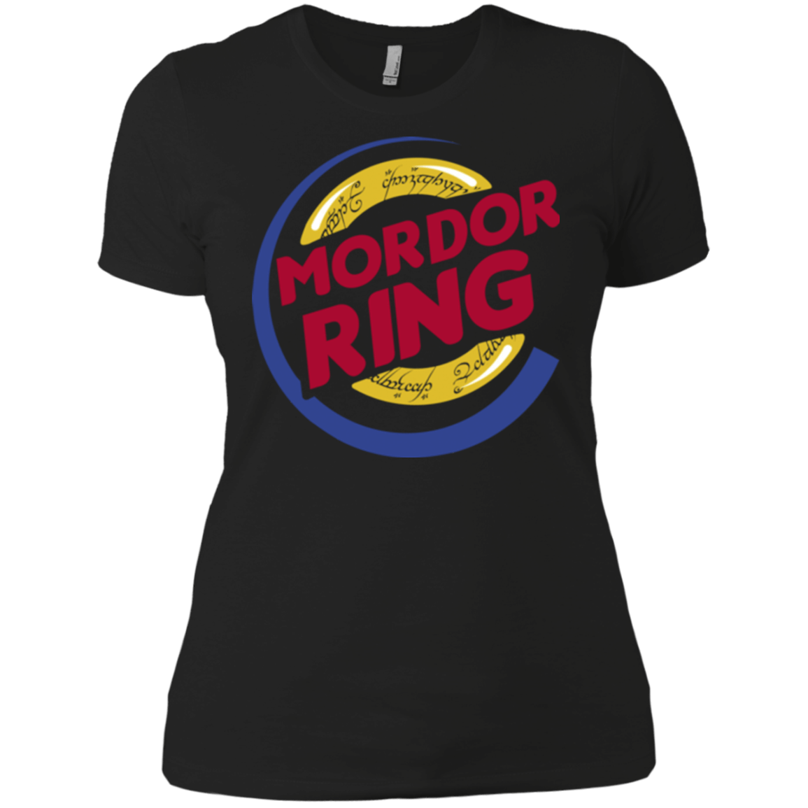T-Shirts Black / X-Small Mordor Ring Women's Premium T-Shirt
