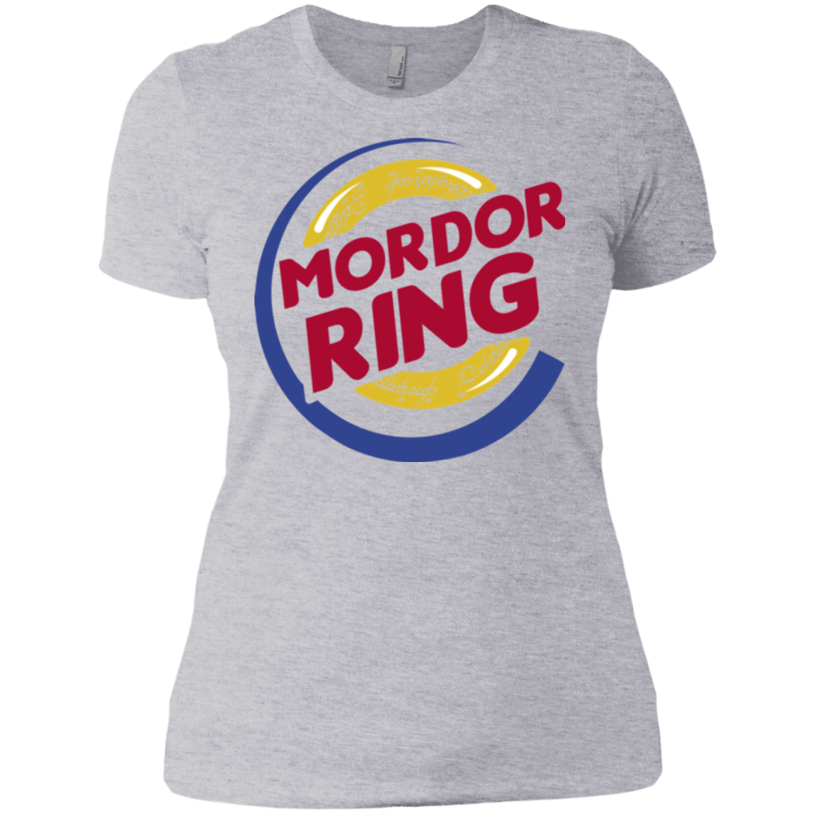 T-Shirts Heather Grey / X-Small Mordor Ring Women's Premium T-Shirt