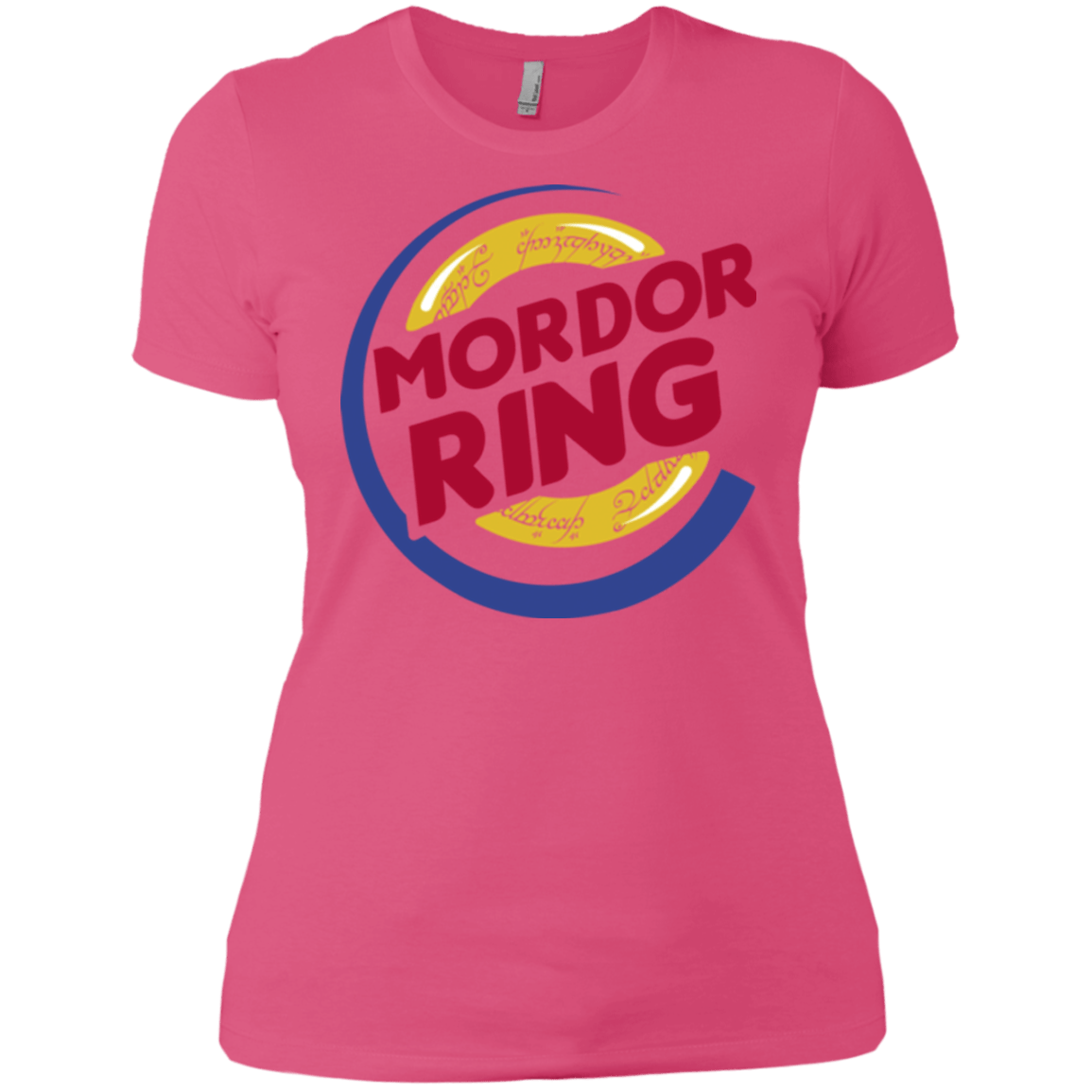 T-Shirts Hot Pink / X-Small Mordor Ring Women's Premium T-Shirt