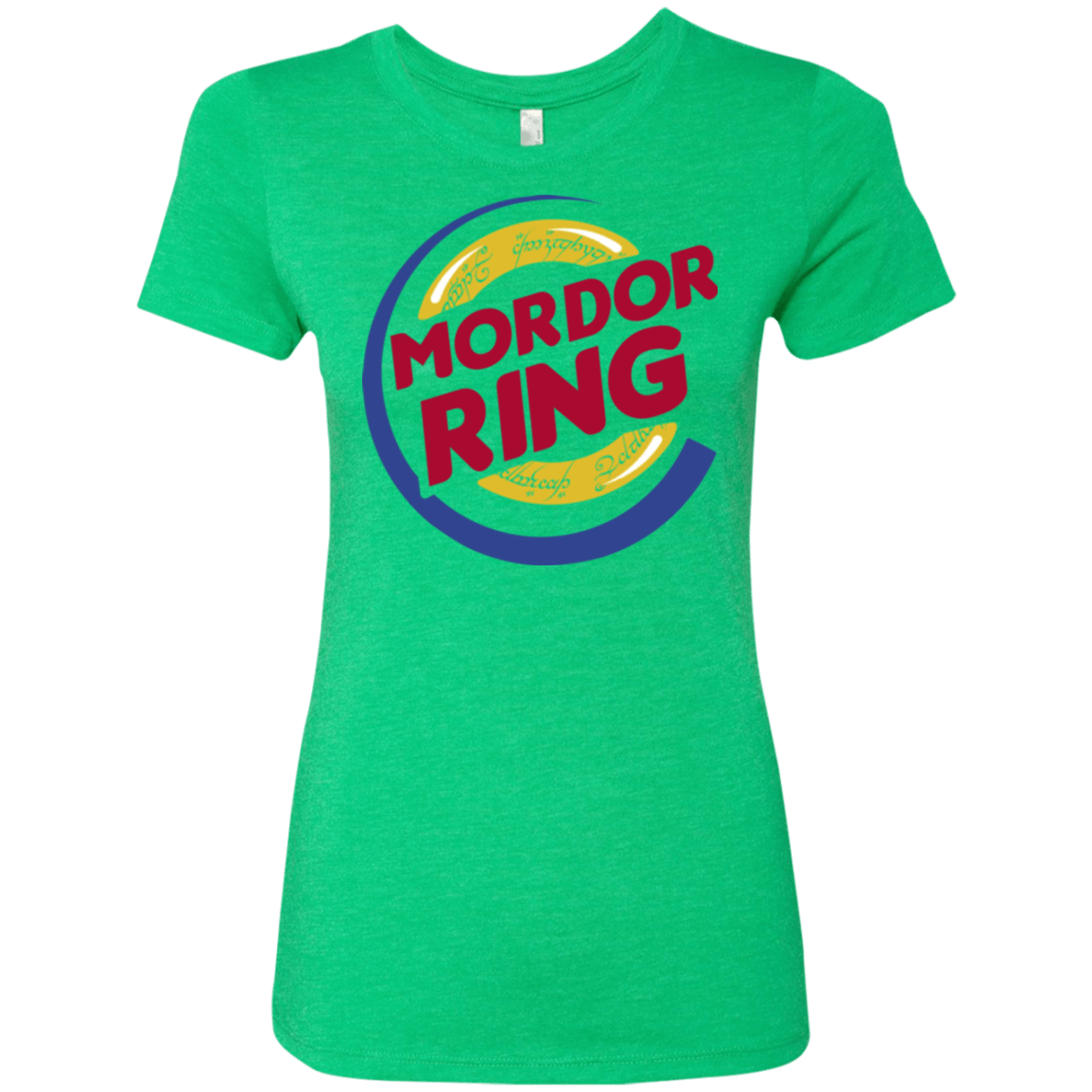 T-Shirts Envy / Small Mordor Ring Women's Triblend T-Shirt