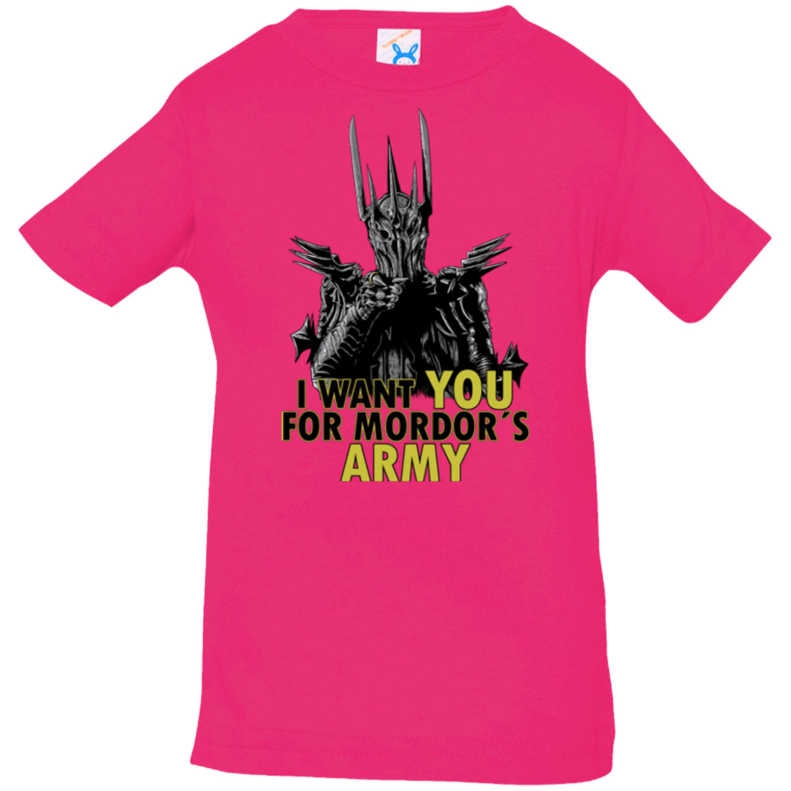 T-Shirts Hot Pink / 6 Months Mordors army Infant Premium T-Shirt