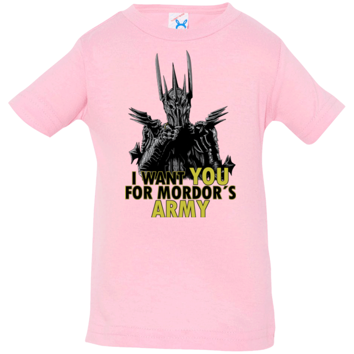 T-Shirts Pink / 6 Months Mordors army Infant Premium T-Shirt