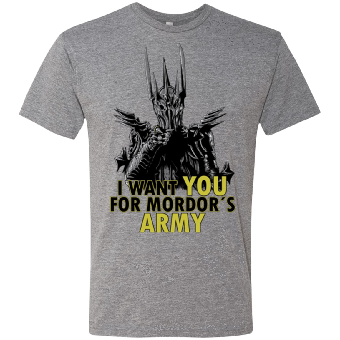 T-Shirts Premium Heather / Small Mordors army Men's Triblend T-Shirt