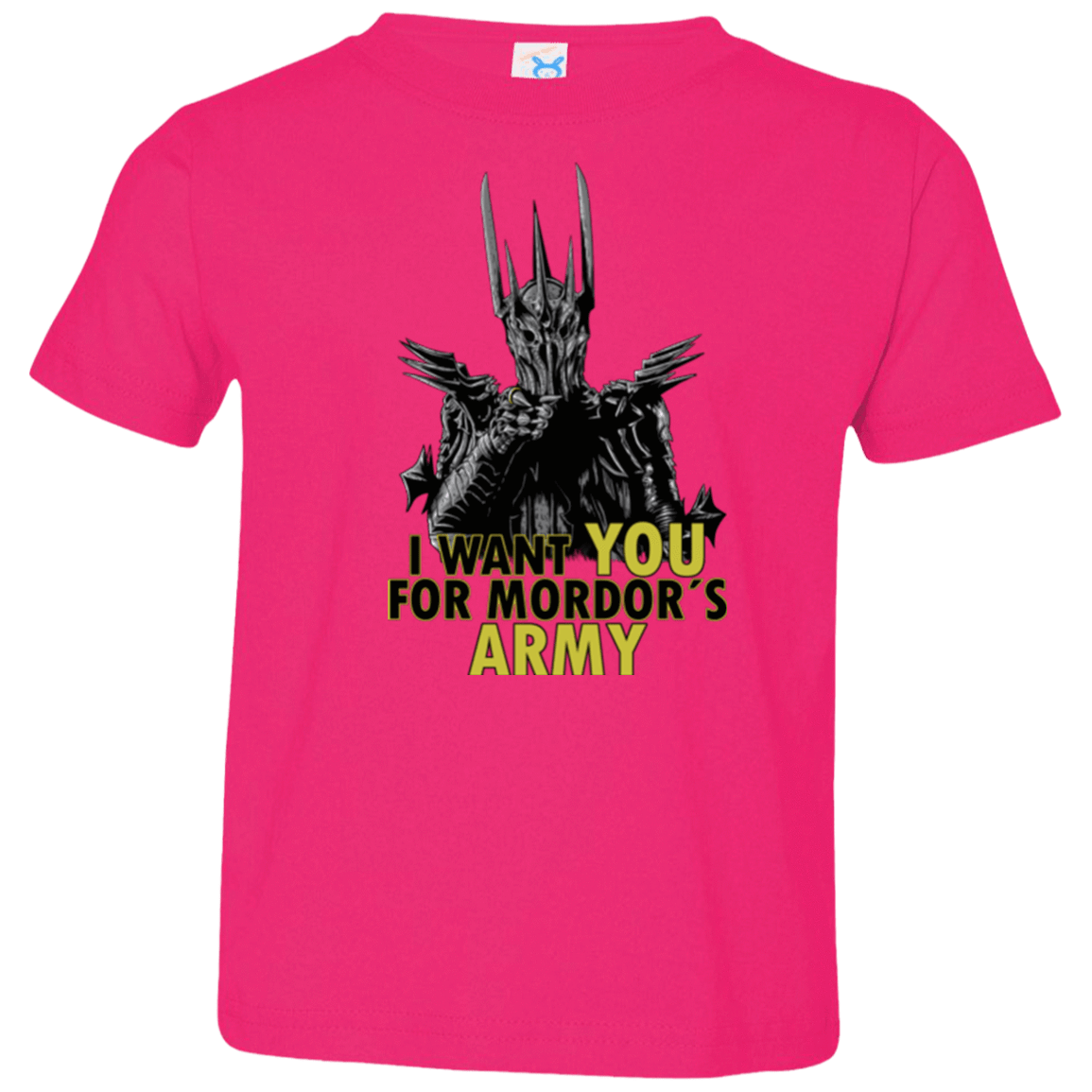 T-Shirts Hot Pink / 2T Mordors army Toddler Premium T-Shirt