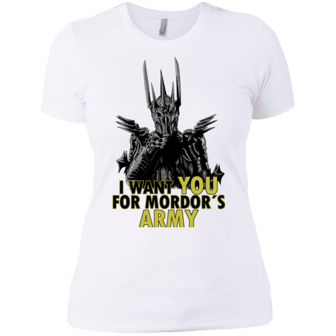 T-Shirts White / X-Small Mordors army Women's Premium T-Shirt