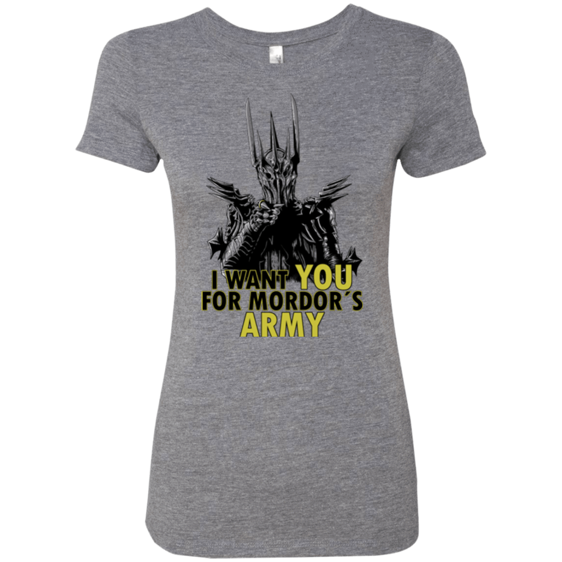 T-Shirts Premium Heather / Small Mordors army Women's Triblend T-Shirt