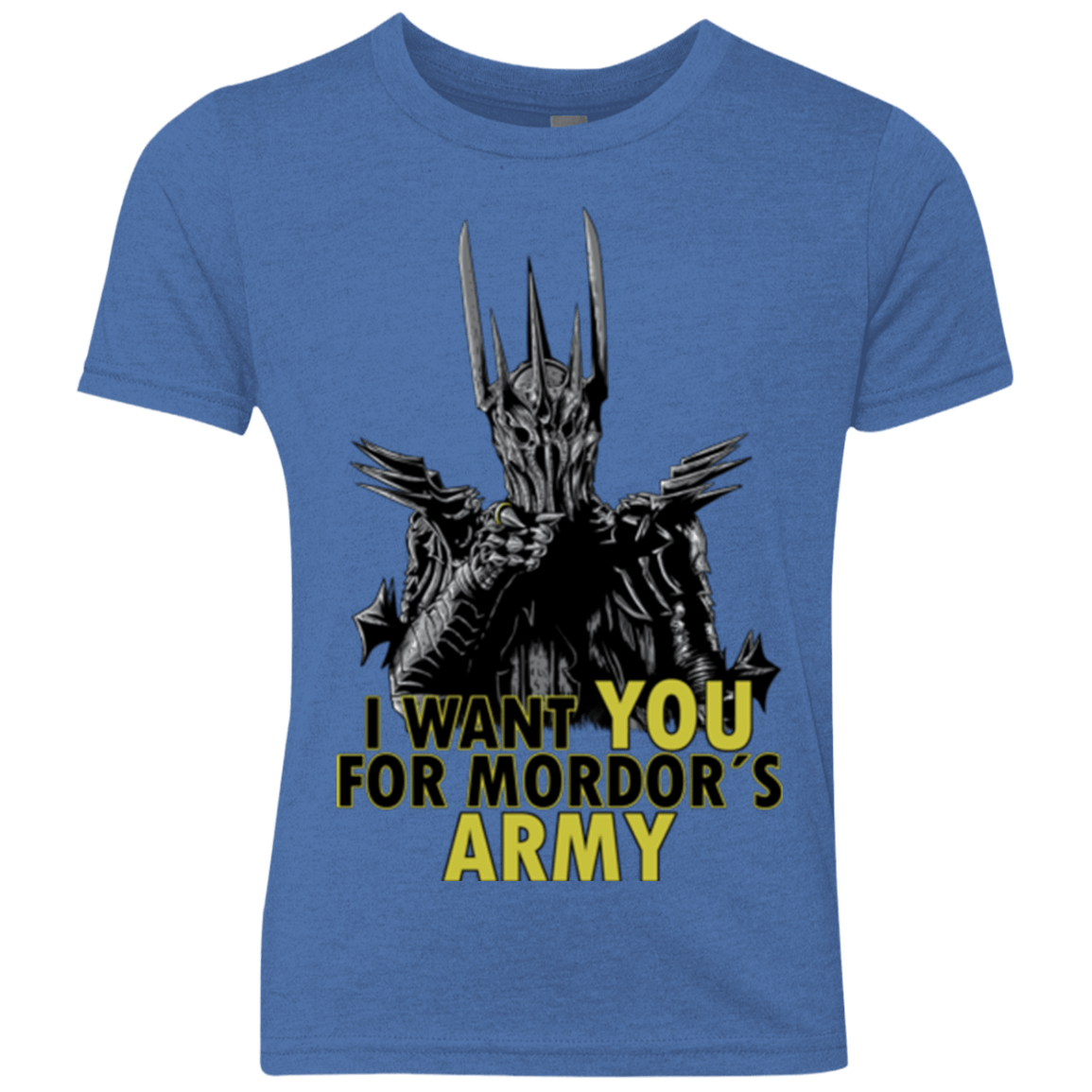 T-Shirts Vintage Royal / YXS Mordors army Youth Triblend T-Shirt