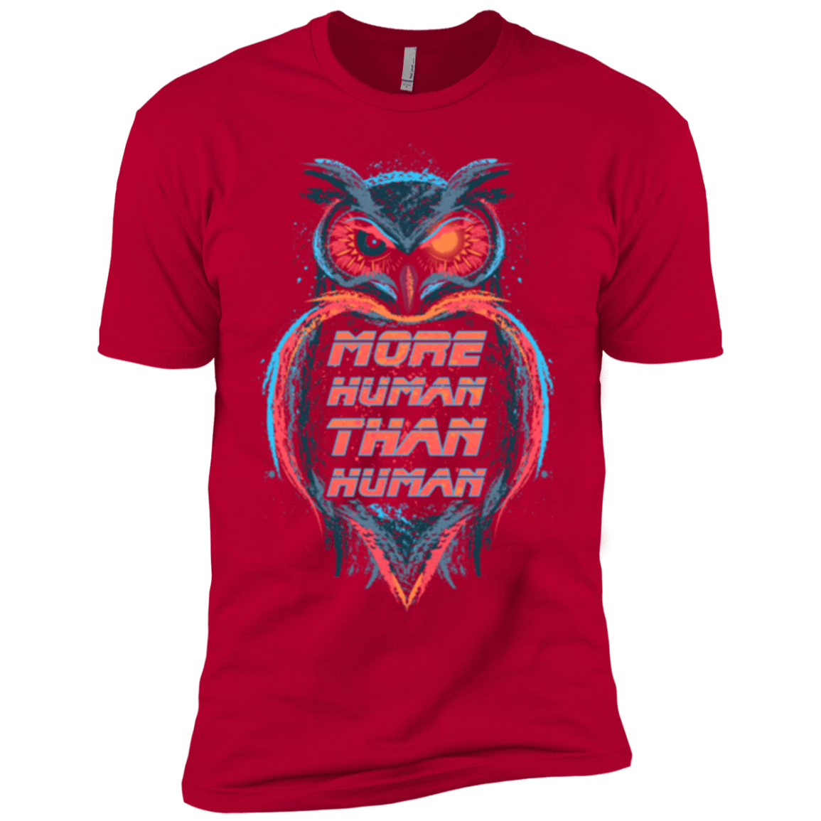 T-Shirts Red / YXS More Human than Human Boys Premium T-Shirt