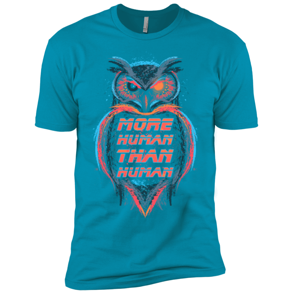 T-Shirts Turquoise / YXS More Human than Human Boys Premium T-Shirt
