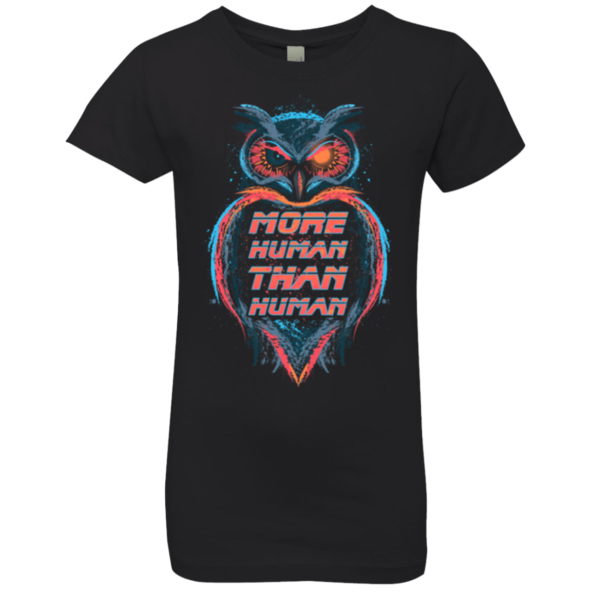 T-Shirts Black / YXS More Human than Human Girls Premium T-Shirt