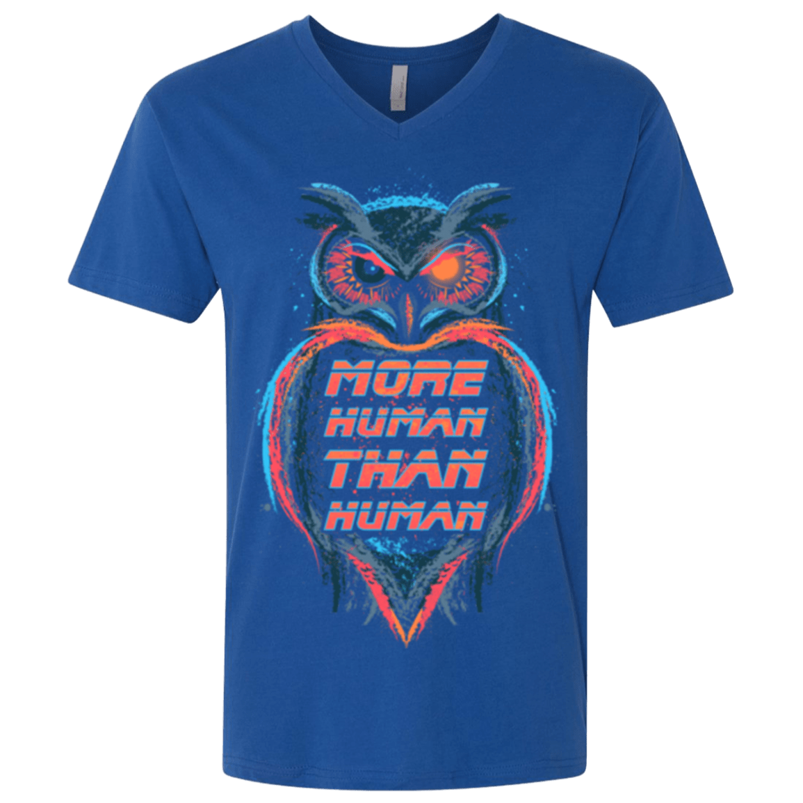 T-Shirts Royal / X-Small More Human than Human Men's Premium V-Neck