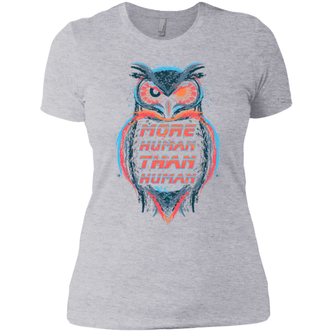 T-Shirts Heather Grey / X-Small More Human than Human Women's Premium T-Shirt