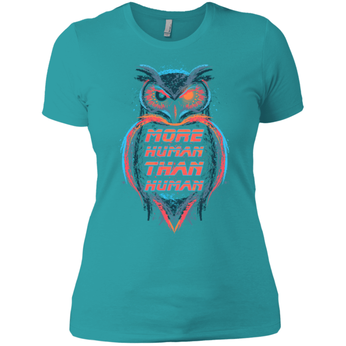 T-Shirts Tahiti Blue / X-Small More Human than Human Women's Premium T-Shirt