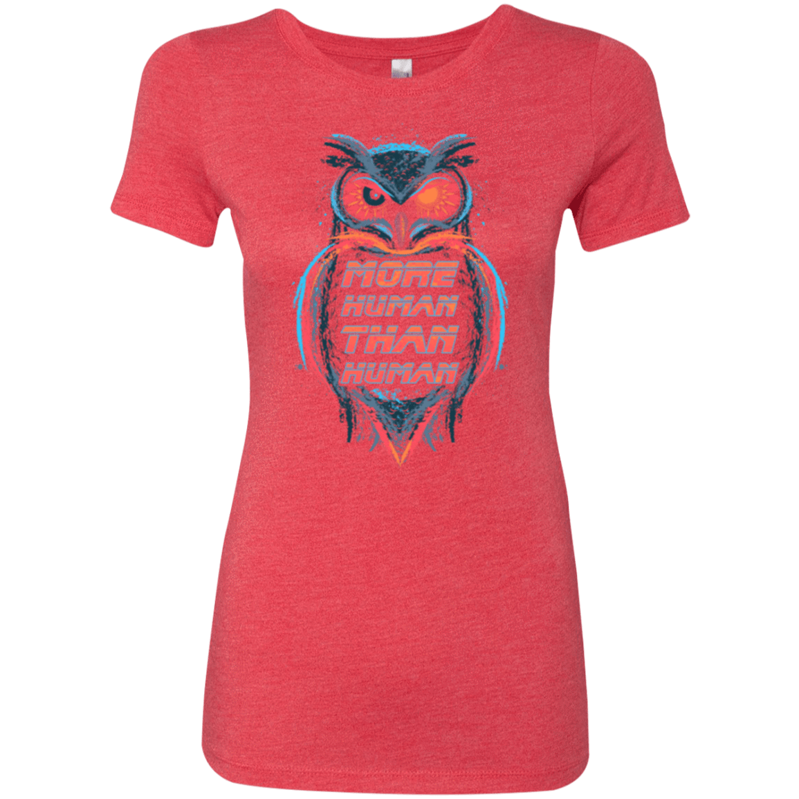 T-Shirts Vintage Red / Small More Human than Human Women's Triblend T-Shirt