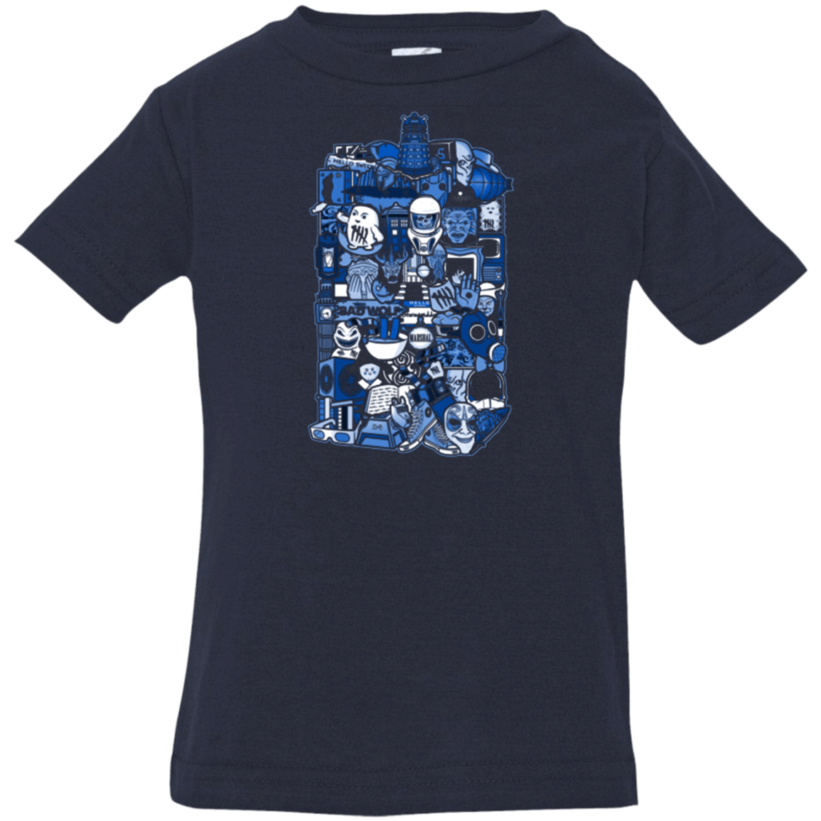 T-Shirts Navy / 6 Months More On The Inside Infant Premium T-Shirt