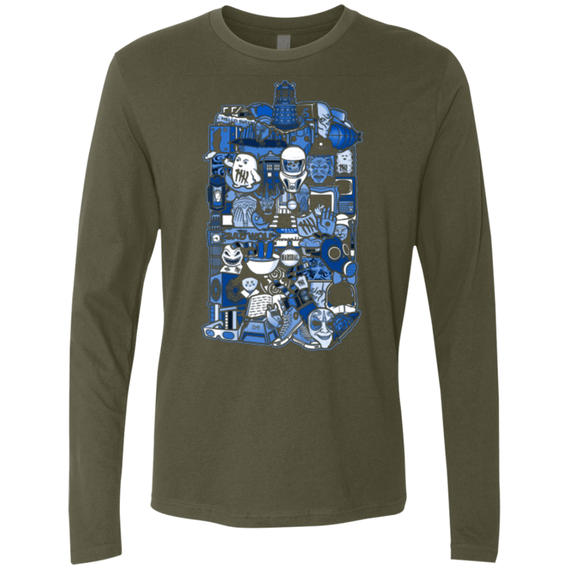 T-Shirts Military Green / Small More On The Inside Men's Premium Long Sleeve