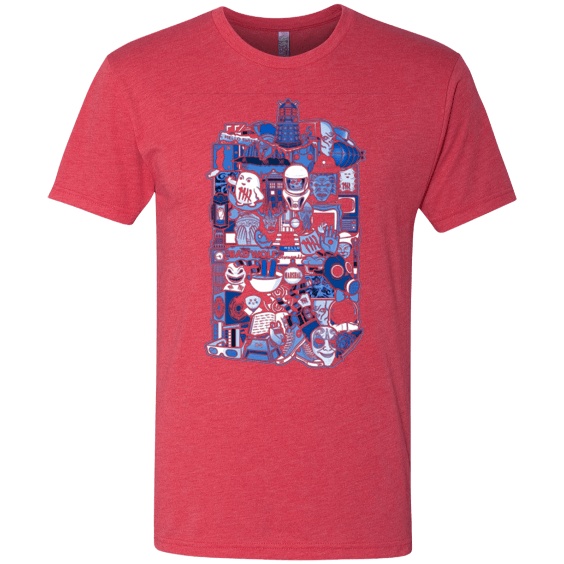 T-Shirts Vintage Red / Small More On The Inside Men's Triblend T-Shirt