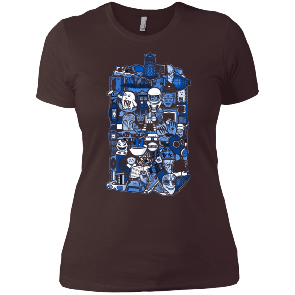 T-Shirts Dark Chocolate / X-Small More On The Inside Women's Premium T-Shirt