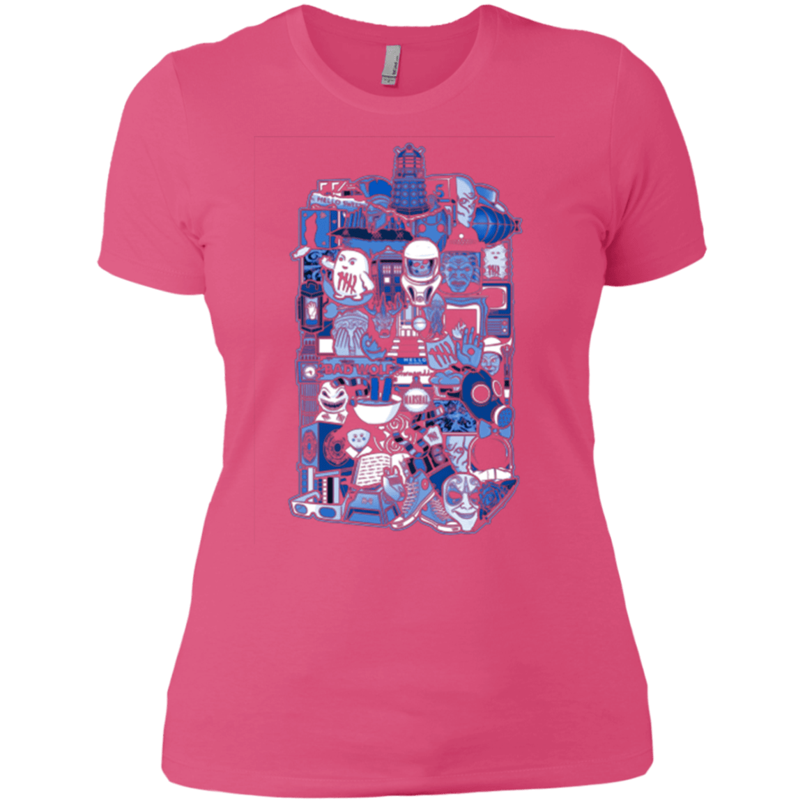 T-Shirts Hot Pink / X-Small More On The Inside Women's Premium T-Shirt