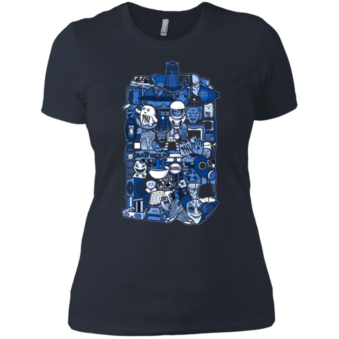 T-Shirts Indigo / X-Small More On The Inside Women's Premium T-Shirt