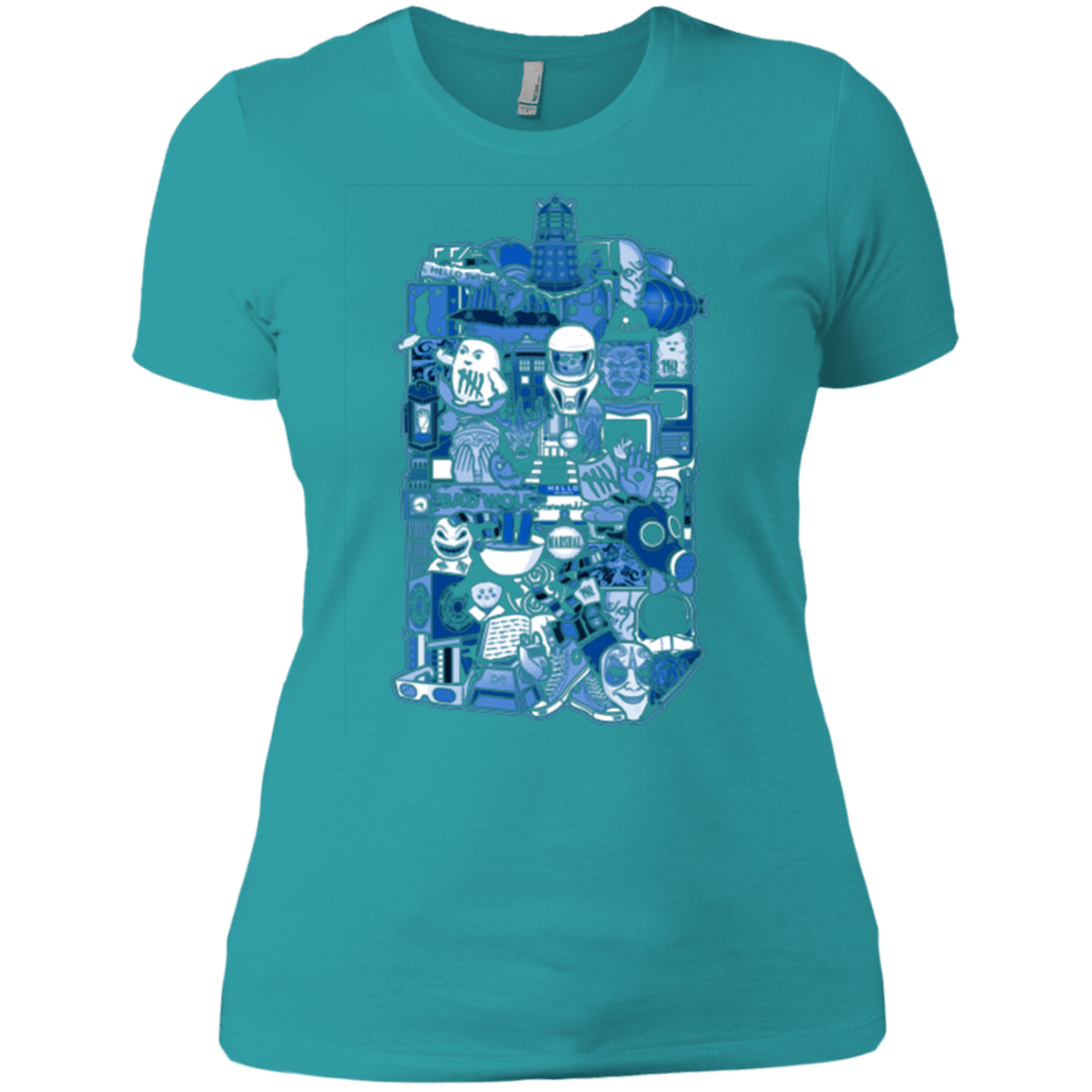 T-Shirts Tahiti Blue / X-Small More On The Inside Women's Premium T-Shirt