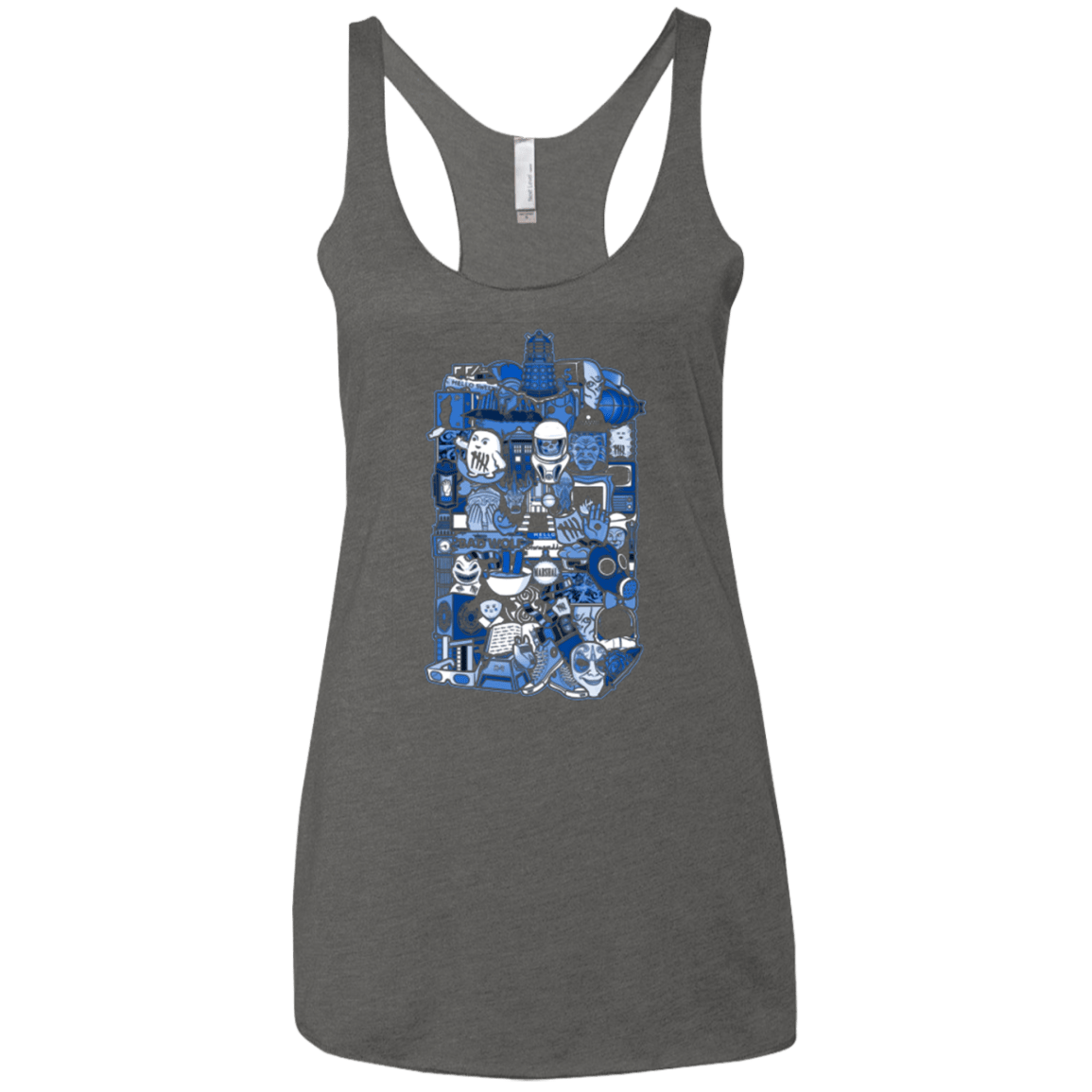 T-Shirts Premium Heather / X-Small More On The Inside Women's Triblend Racerback Tank