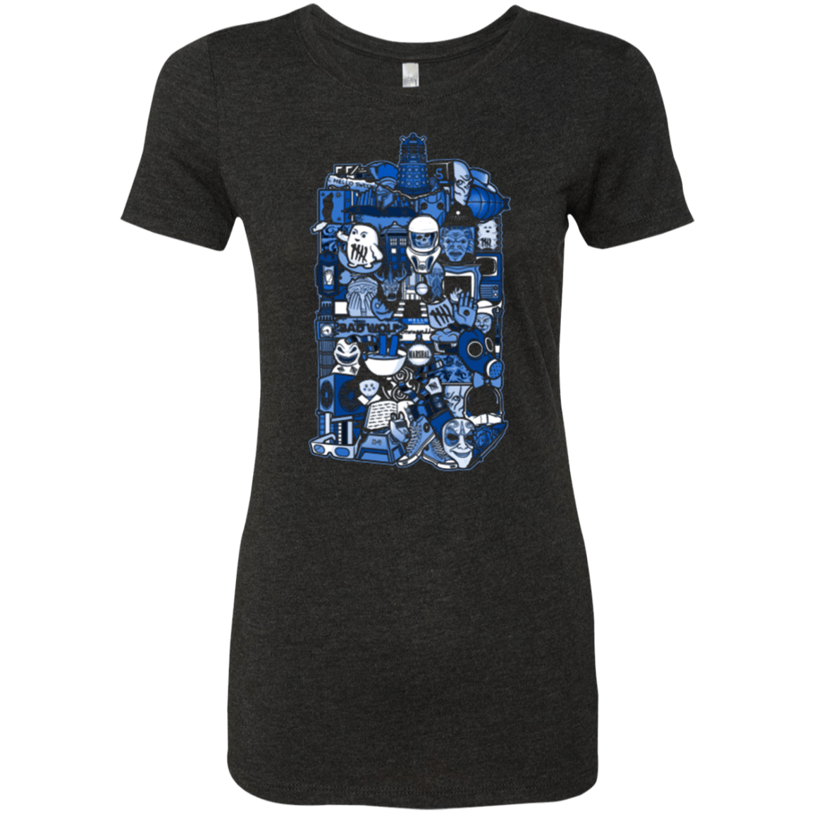 T-Shirts Vintage Black / Small More On The Inside Women's Triblend T-Shirt