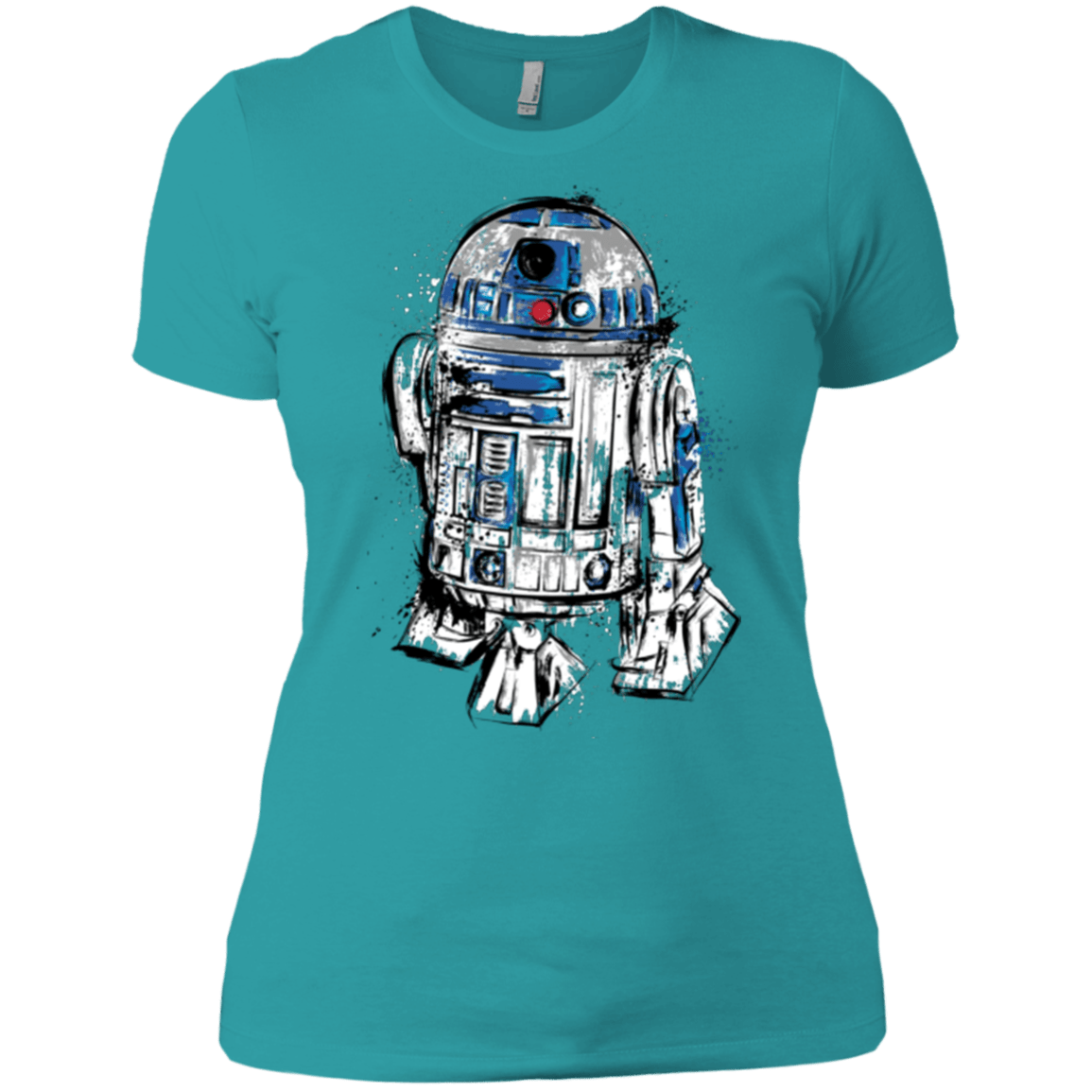 T-Shirts Tahiti Blue / X-Small More than a droid Women's Premium T-Shirt