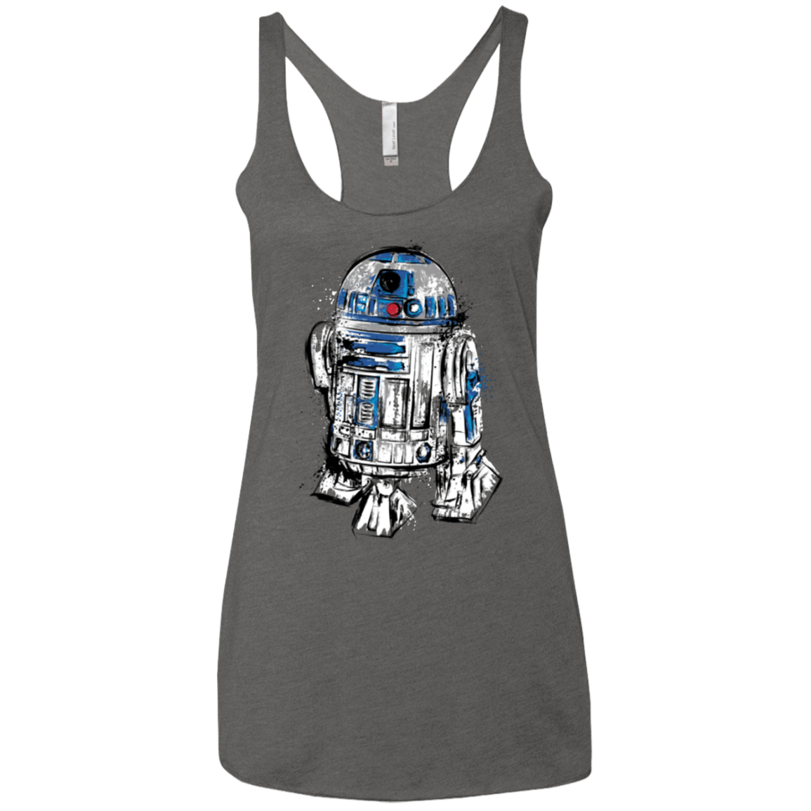 T-Shirts Premium Heather / X-Small More than a droid Women's Triblend Racerback Tank