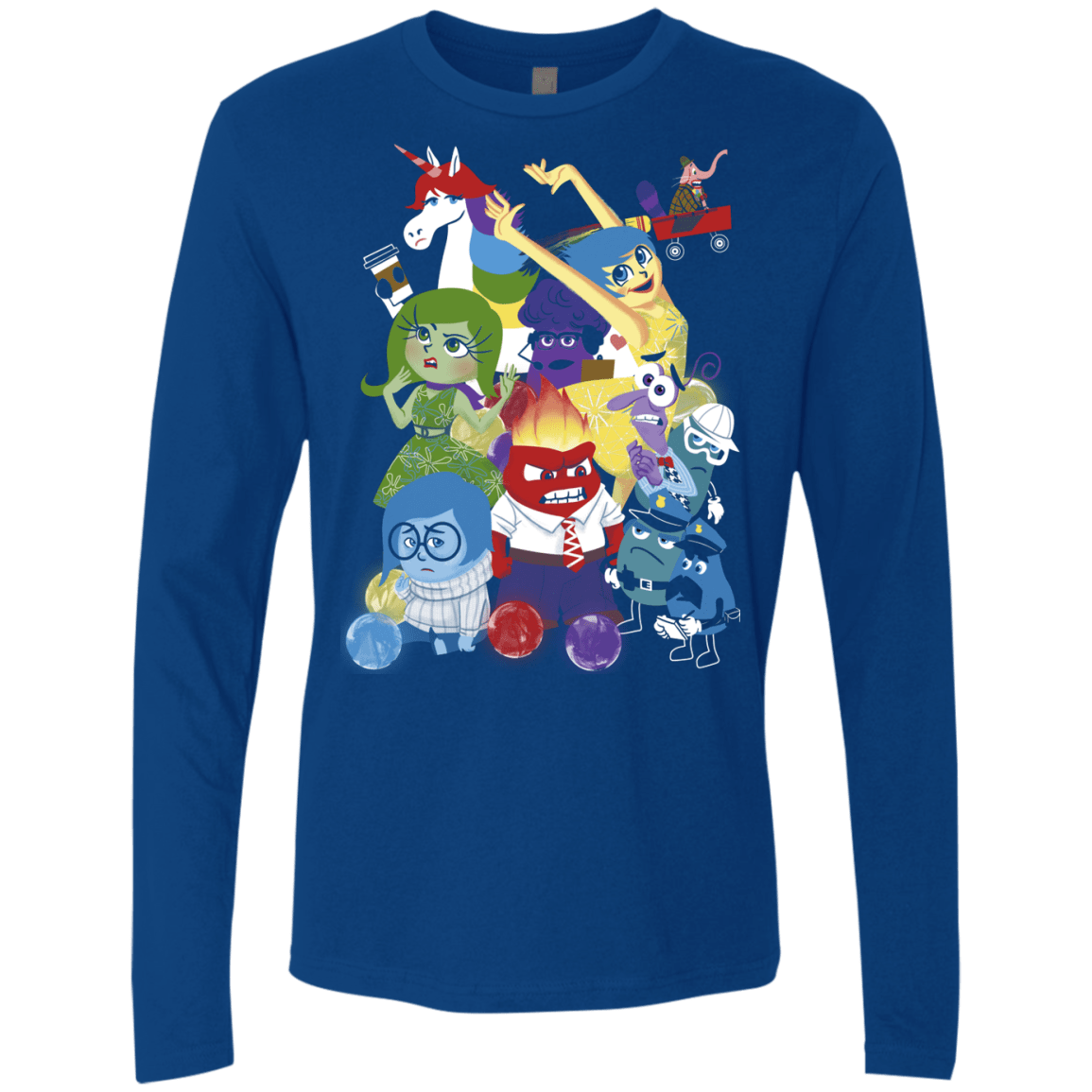 T-Shirts Royal / Small More than a feeling Men's Premium Long Sleeve