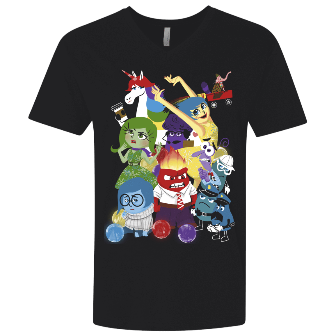 T-Shirts Black / X-Small More than a feeling Men's Premium V-Neck