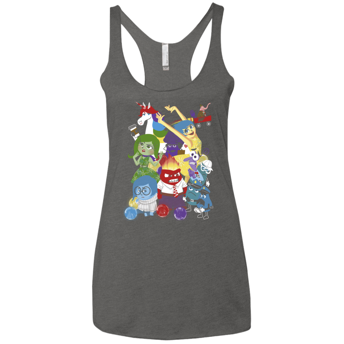 T-Shirts Premium Heather / X-Small More than a feeling Women's Triblend Racerback Tank